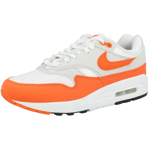 Nike Sportswear Niske tenisice 'Air Max 1 87' svijetlosiva / narančasta / bijela