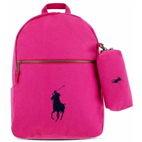 Polo Ralph Lauren Dječji ruksak boja: ružičasta, mali, bez uzorka