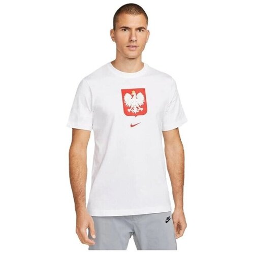 Nike Poland Crest mu&amp;scaron;ka majica DH7604-100 Slike