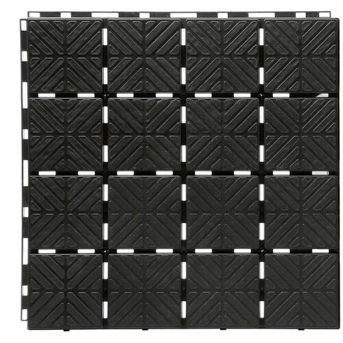 Prosperplast Vrtne pločice EASY SQUARE crne 40x40cm Cene