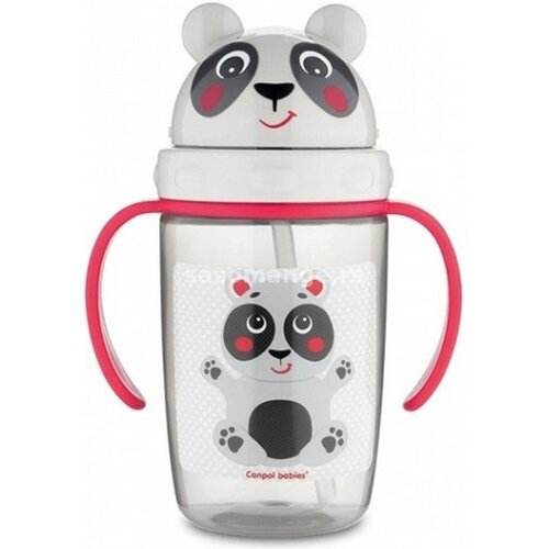 Olimp Sport Canpol Baby Šolja sa slamčicom Hello Little Cene