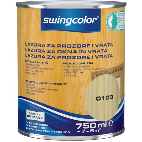SWINGCOLOR Lazura za okna in vrata (brezbarvna, 750 ml) Cene