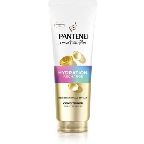Pantene Pro-V Active Nutri Plex Hydration Recharge vlažilni balzam za suhe in po&amp;scaron;kodovane lase 275 ml Slike