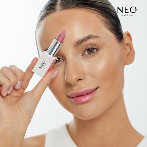 NEO MAKE UP Intense Serum Sheer Lipstick kremasta vlažilna &amp;scaron;minka odtenek 03 Rosy Mist 4.3 g Slike