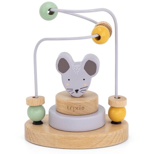 Trixie leseni labirint mrs. mouse Cene