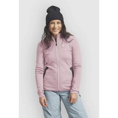 Ortovox Hooded Jakna iz flisa dawn rose Slike