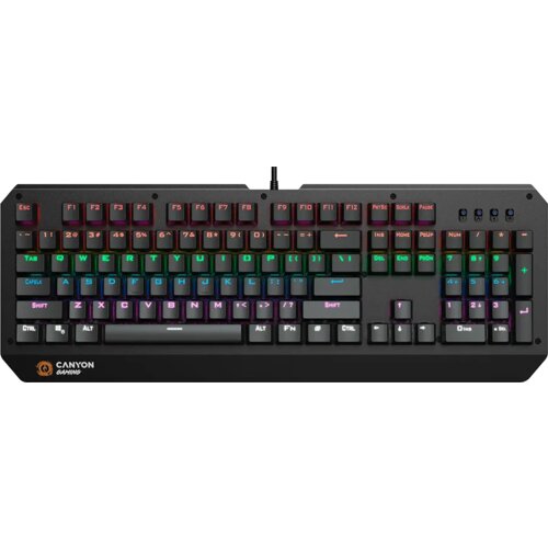  Keyboard Hazard GK-6 RGB US Wired Black Cene