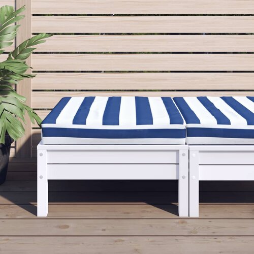 vidaXL Jastuk za palete plavo-bijeli prugasti 60x60x8 cm od tkanine Cijene