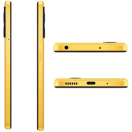 Poco M5 pametni telefon 4/128GB, rumen Slike