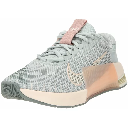 Nike Sportske cipele 'Metcon 9' siva / koraljna / breskva