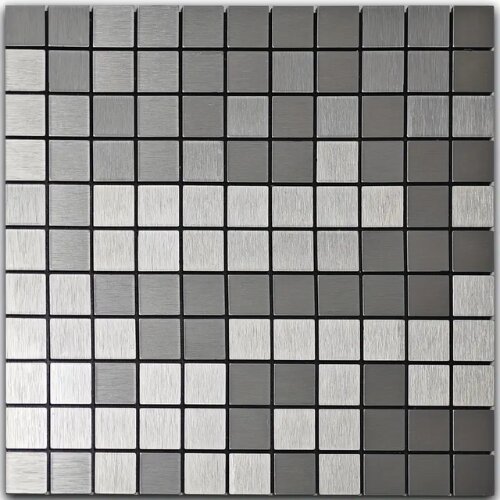  3D tapete - Silver Grid Cene