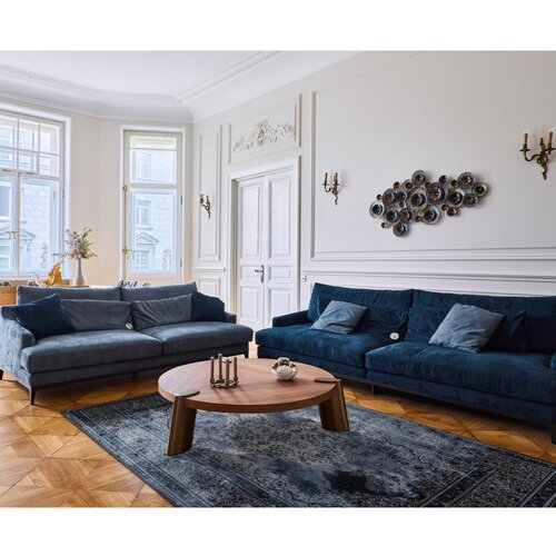 Agnella Modra volnena preproga 200x300 cm Difida &amp;ndash; Slike