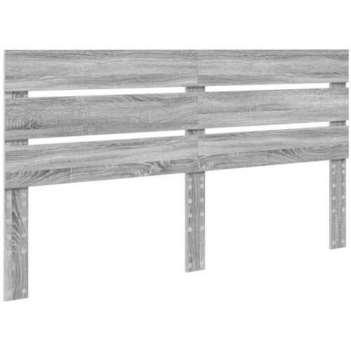  Okvir za krevet s uzglavljem Siva Sonoma 200 x 200 cm Slike