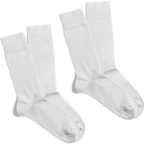 Banana Socks Unisex's 2Pack Socks Essentials Ivory Serenity