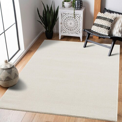 XXXL tkana preproga uni 140/200 cm tkano krem barve Slike