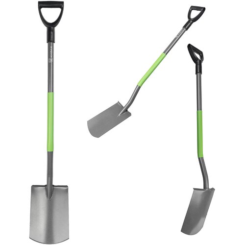 KADAX ravna lopata 120 cm kovinska vrtna ergonomska trdna, (5000346298) Cene