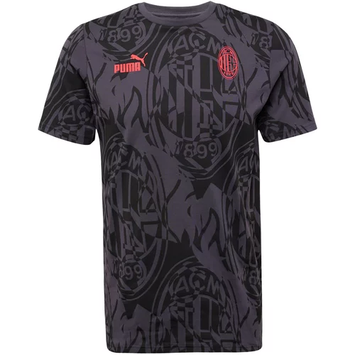 Puma Funkcionalna majica 'AC Milan' rdeča / črna