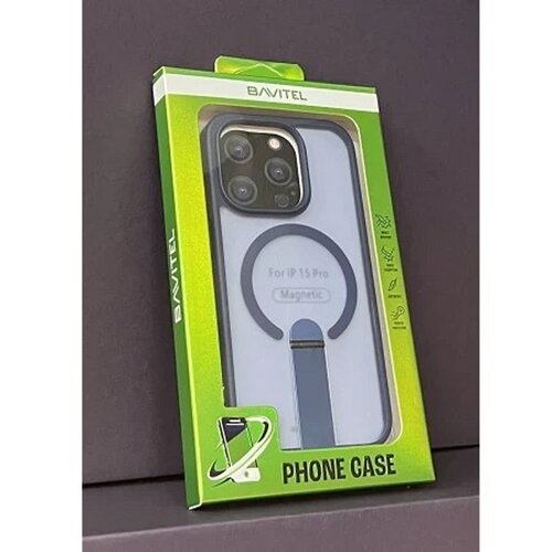  IPhone 15 Pro Bavitel MagSafe sa naslonom plava Slike