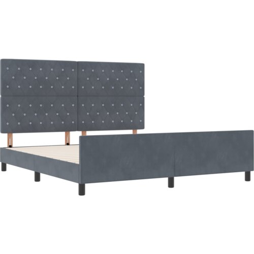  Krevet Okvir Tamnosivi 180x200 cm Bar&amp;scaron;un Slike