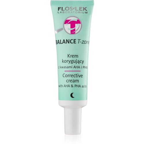 FlosLek Laboratorium Balance T-Zone noćna korektivna krema za mješovitu kožu lica 50 ml Cijene