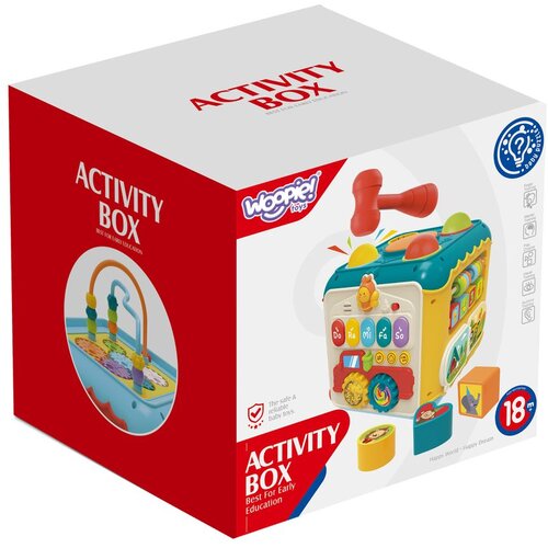 Woopie multifunkcionalna senzorička kocka 6 u 1 , 18mj+ Slike