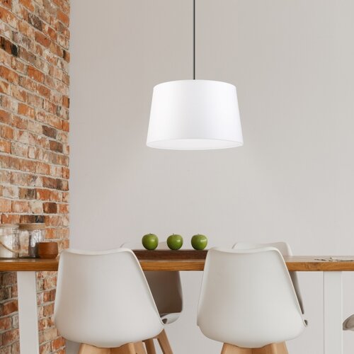 Visilica na sajli AIDA 1xE27/60W/230V pr. 35 cm hrast/orah/bela Slike