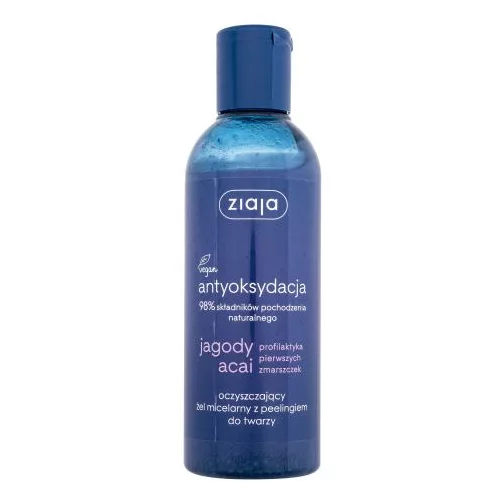Ziaja Acai Berry Antioxidation Micellar Cleansing Face Scrub Gel micelarni gel za čiščenje s pilingom 200 ml za ženske
