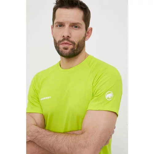 Mammut Sportska majica kratkih rukava Aegility FL boja: zelena, glatki model