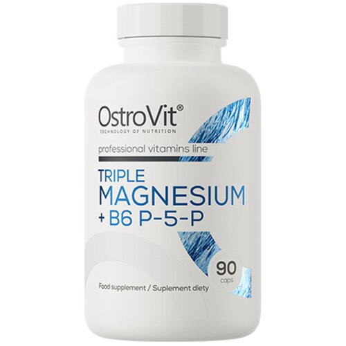 OSTROVIT Triple Magnesium + B6 (P-5-P) - 90 kapsula Slike