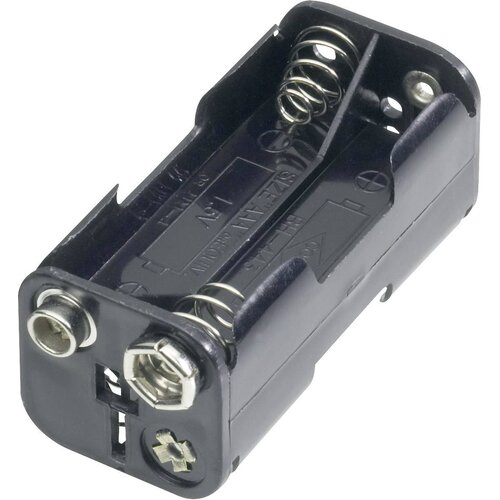 Goobay 11990 nosilec baterij 4x Micro (AAA) hitrosklopni priključek (D x &Scaron; x V) 54.5 x 26 x 24.5mm Držalo za baterije D za 4 Micro baterije (D x &Scaron; x V, (20641774) Cene