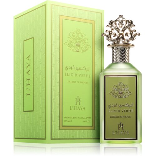 L&amp;rsquo;HAYA PERFUMES Elixir Verde parfumski ekstrakt uniseks 100 ml Slike