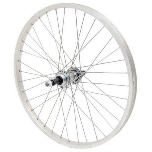  Zadnji kotač 24" (507mm) jednostjenski obruč, srebrna glava / navoj (5,6,7 / brzina) Cijene