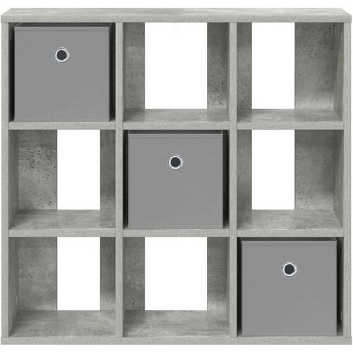  Kreveta s ladicama Betonski sivi 73 5 x 24 x 69 5 cm Slike