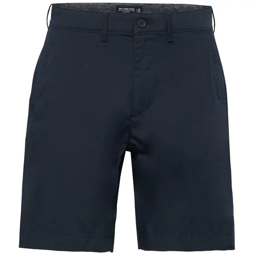 Abercrombie & Fitch Chino hlače 'ALL DAY' temno modra