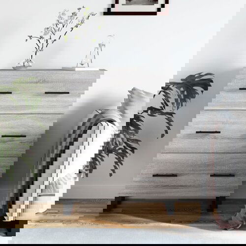vidaXL Komoda boja hrasta sonome 69 5 x 34 x 90 cm konstruirano drvo Cijene