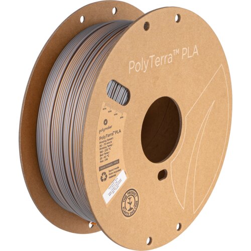 Polymaker PolyTerra PLA Dual Foggy Orange Grey-Orange Slike