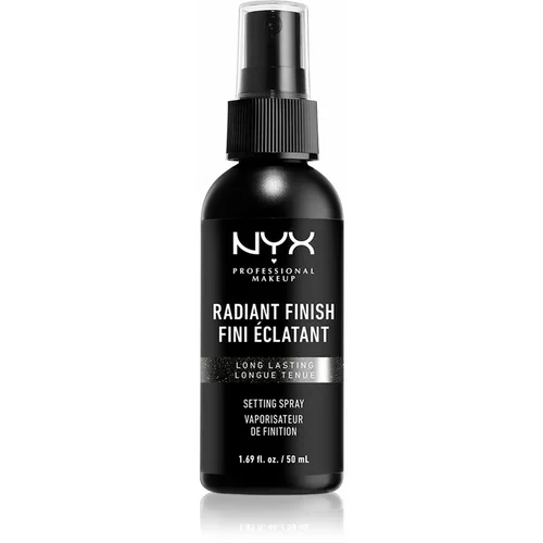 NYX Professional Makeup Makeup Setting Spray Radiant posvetlitveno fiksacijsko pršilo 50 ml