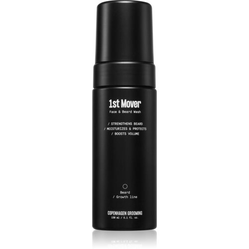 Copenhagen Grooming 1st Mover Face &amp;amp; Beard Wash pjena za pranje za bradu i brkove 150 ml Slike