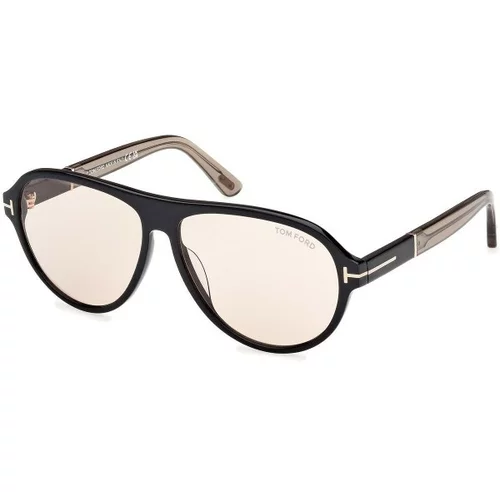Tom Ford Quincy FT1080 01E ONE SIZE (59) Črna/Rjava