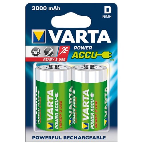Varta power accu baterija mono / d, 2 kos Cene