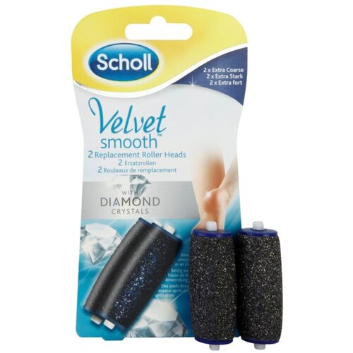 Scholl Velvet Smooth zamjenske glave za električnu rašpu za stopala 2 kom Cijene
