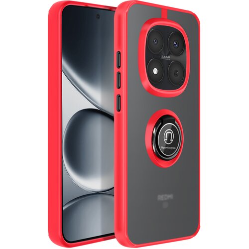 AVIZAR Ovitek za Redmi Note 15 Pro 5G z magnetnim obročem in mat zaključkom, Rdeča, (5000189235) Cene