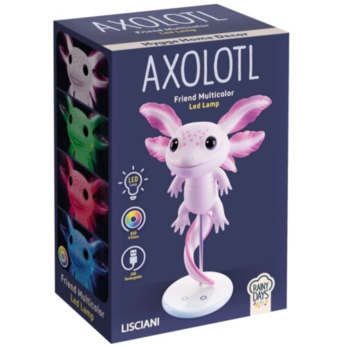  LED lampa Rainy days Axolotl, Ljubičasta Cene