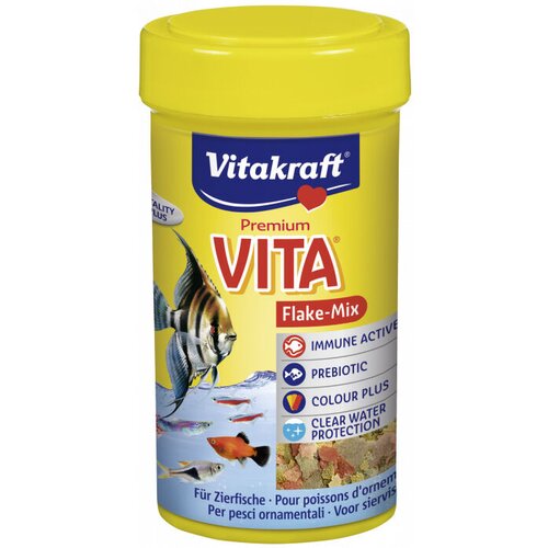 Vitakraft Vita Flakes, Hrana za vitalne ribe, 100 ml Cijene