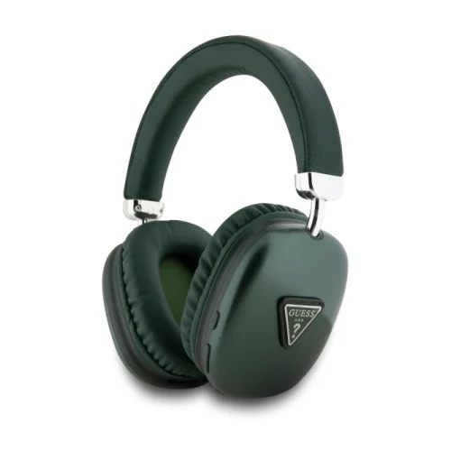 Guess Bluetooth 5.3 IPX4 Headphones with Premium Bass & Hand-free Calling Triangle Khaki, (21230777)