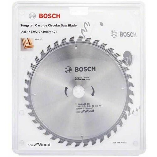 Bosch list kružne testere za drvo Ø254x2/5x30/40z eco 2608644383 Cene
