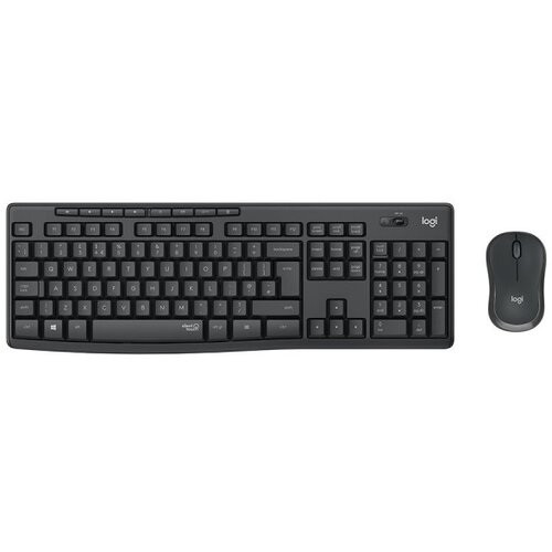 Logitech MK295 Silent Wireless Combo - GRAPHITE - HRV-SLV - 2.4GHZ - NA - INTNL ( 920-009809 ) Slike