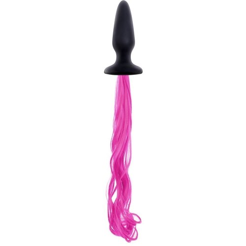 Ns Novelties Analni čep Unicorn z repom, roza, (21131764) Cene
