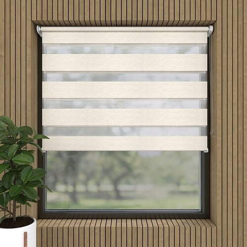 EXPO AMBIENTE Dvostruka rolo zavjesa Mini (Š x V: 120 x 150 cm, Lan) Cijene