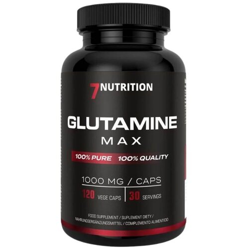 7NUTRITION Glutamin Max, 120 kapsula Slike
